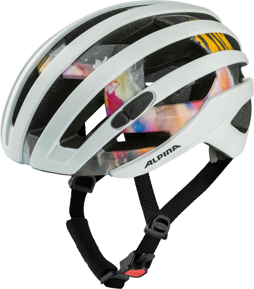 RAVEL Casque de vélo Alpina 469533251387 Taille 51-56 Couleur argent Photo no. 1