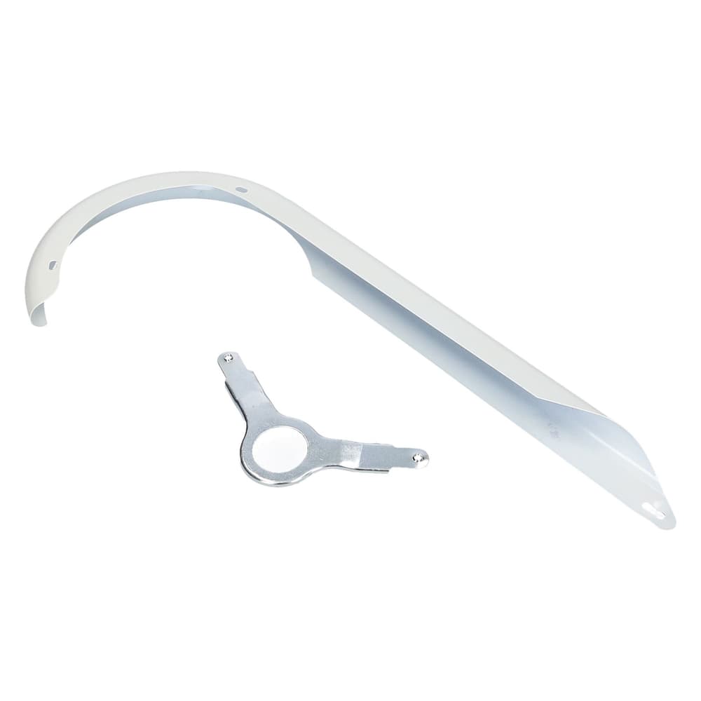 Proteggicatena HXJ10 bianco tipo F 44d Manivelle e pedaliere bici 9000035671 No. figura 1