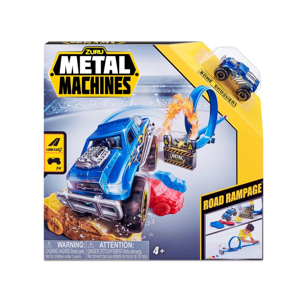 Zuru Metal Machines Road Rampage Circuits de voitures ZURU METAL MACHINES 749563000000 N. figura 1