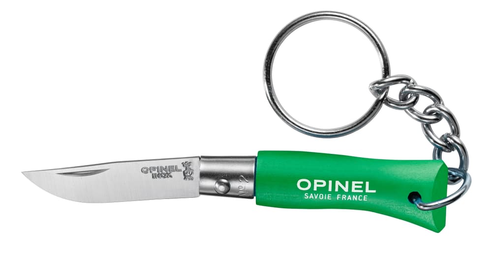 Key Ring N°02 Couteau Opinel 464645700060 Taille Taille unique Couleur vert Photo no. 1