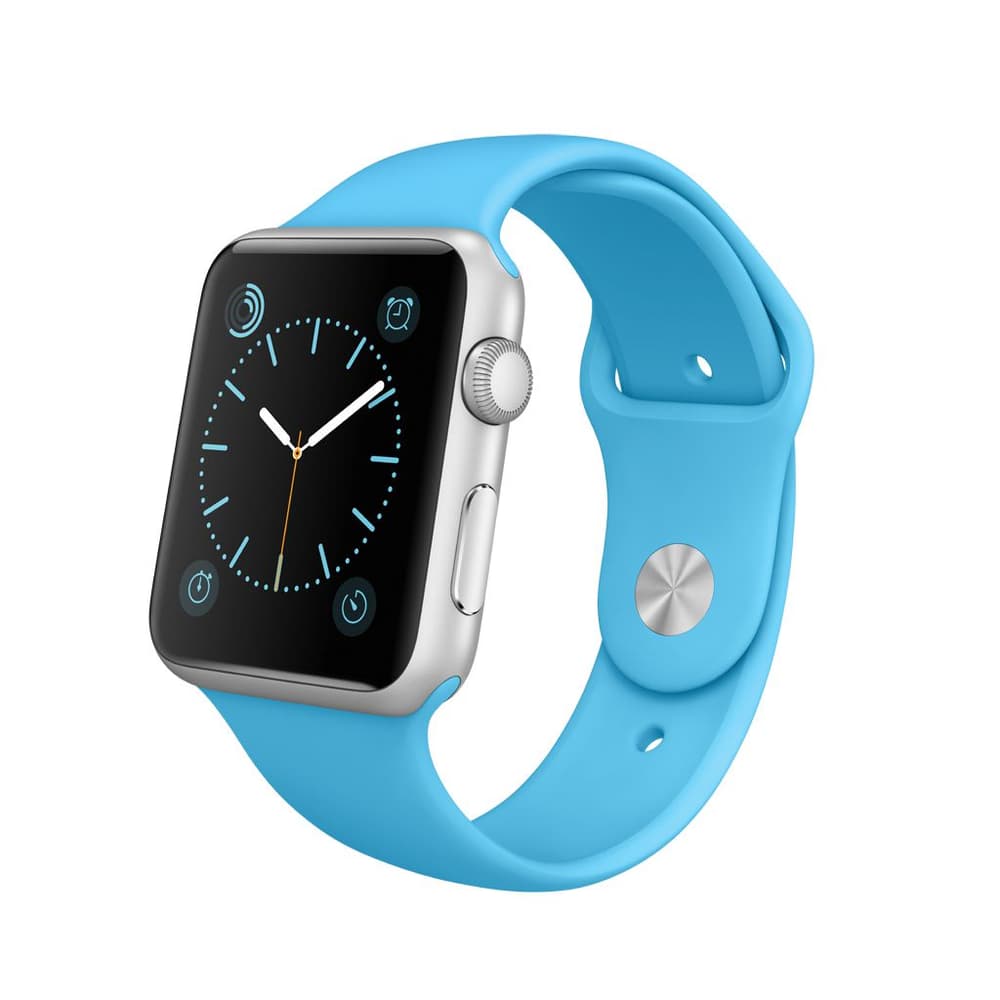 Watch Sport, 42mm Silver Aluminium Case with Blue Sport Band Apple 79788170000015 Photo n°. 1