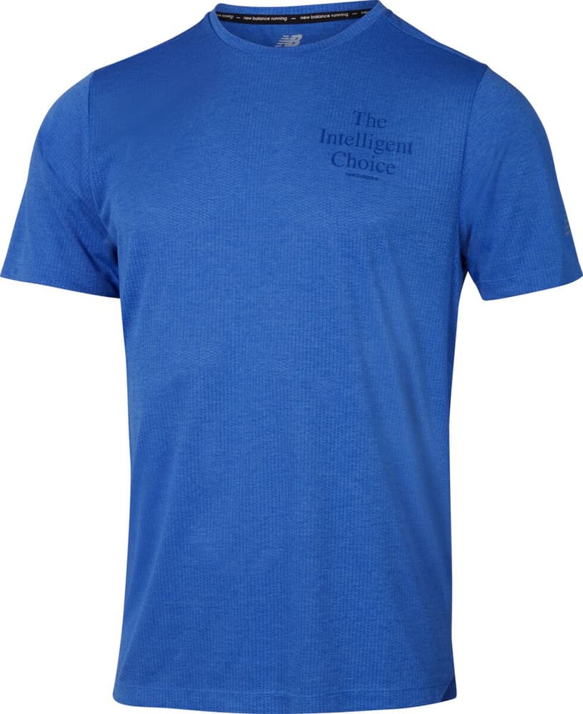 Graphic Impact Run SS T-Shirt New Balance 467727100440 Grösse M Farbe blau Bild-Nr. 1