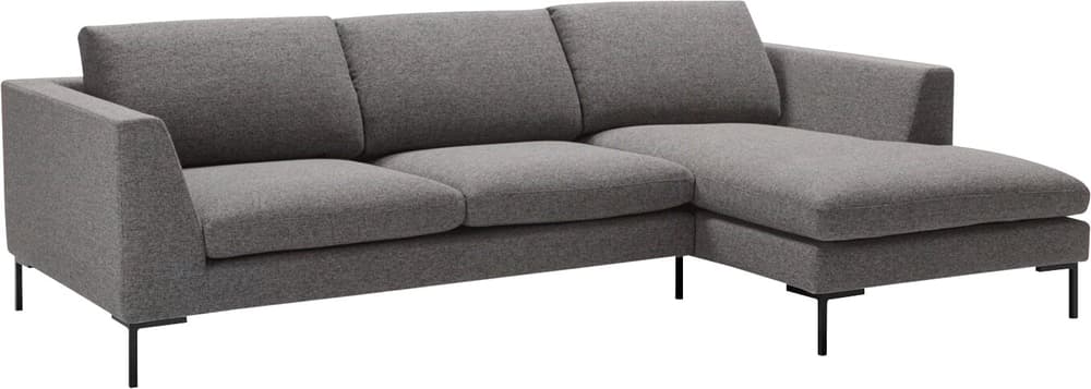 NEWTON Ecksofa NEWTON Ecksofa 405898350080 Grösse B: 250.0 cm x T: 155.0 cm x H: 80.0 cm Farbe Grau Bild Nr. 1