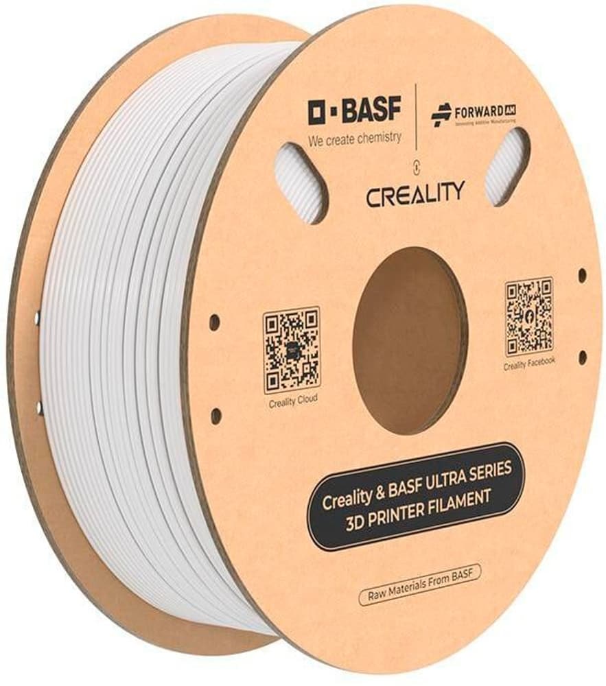 Filament PLA BASF Hyper, Weiss 1.75 mm 1.29 kg 3D Drucker Filament Creality 785302414966 Bild Nr. 1