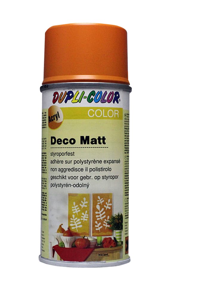 Vernice spray deco opaco Air Brush Set Dupli-Color 664810010001 Colore Arancione pastello N. figura 1