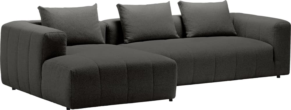 RAYAS Ecksofa 405885150184 Grösse B: 303.0 cm x T: 158.0 cm x H: 64.5 cm Farbe Anthrazit Bild Nr. 1