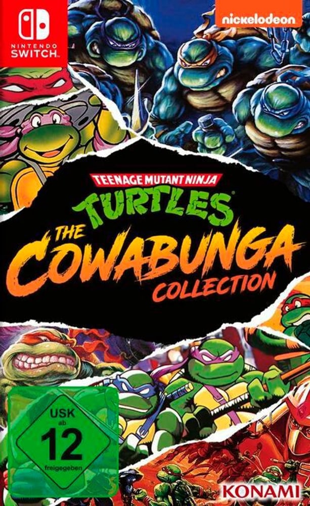 NSW - TMNT - The Cowabunga Collection Game (Box) 785300169058 N. figura 1