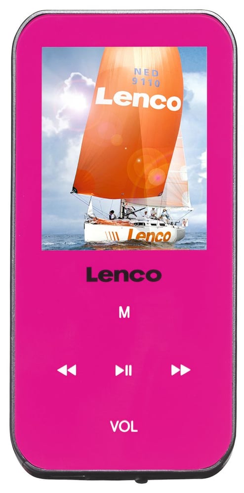 XEMIO-655 rosa MP4/MP3 Player Lenco 77355120000012 No. figura 1