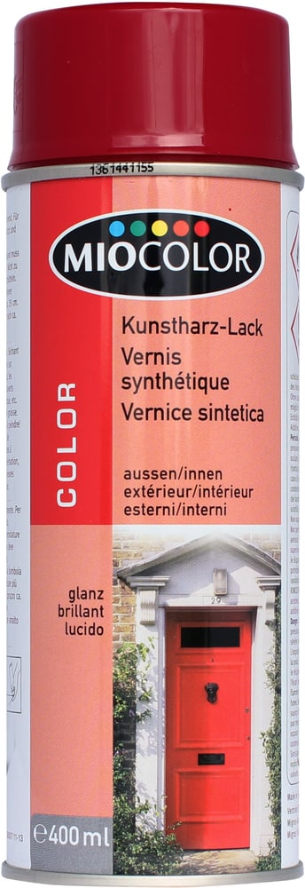 Vernice spray a base di resina sintetica Lacca colorata Miocolor 660813500000 N. figura 1