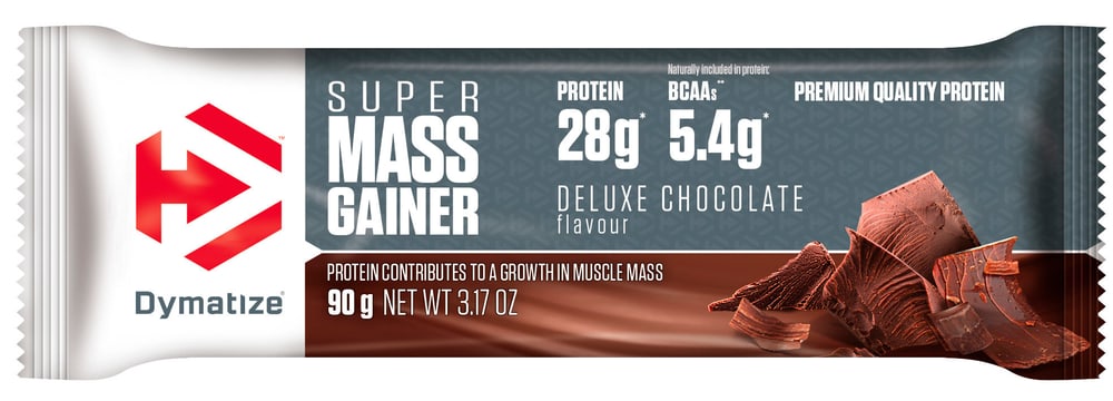 Super Mass Gainer Bar Proteinriegel Dymatize 463012303600 Farbe 00 Geschmack Schokolade Bild-Nr. 1