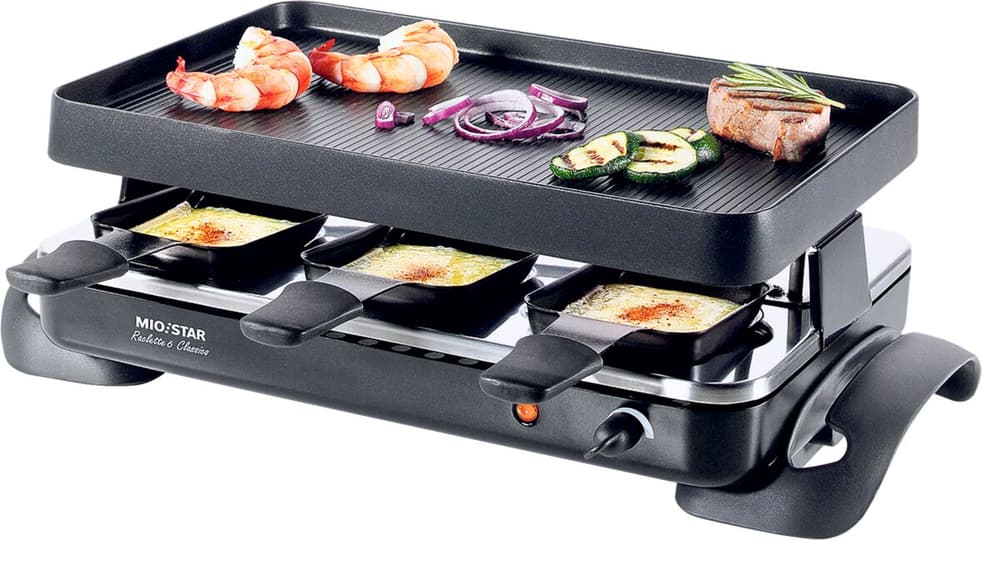 Raclette 6 Classico raclette/gril Mio Star 71748290000018 Photo n°. 1