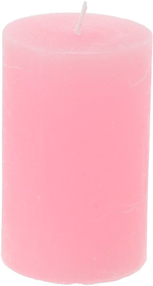 Zylinderkerze Rustico Kerze Balthasar 656206900004 Farbe Rosa Grösse ø: 5.0 cm x H: 8.0 cm Bild Nr. 1