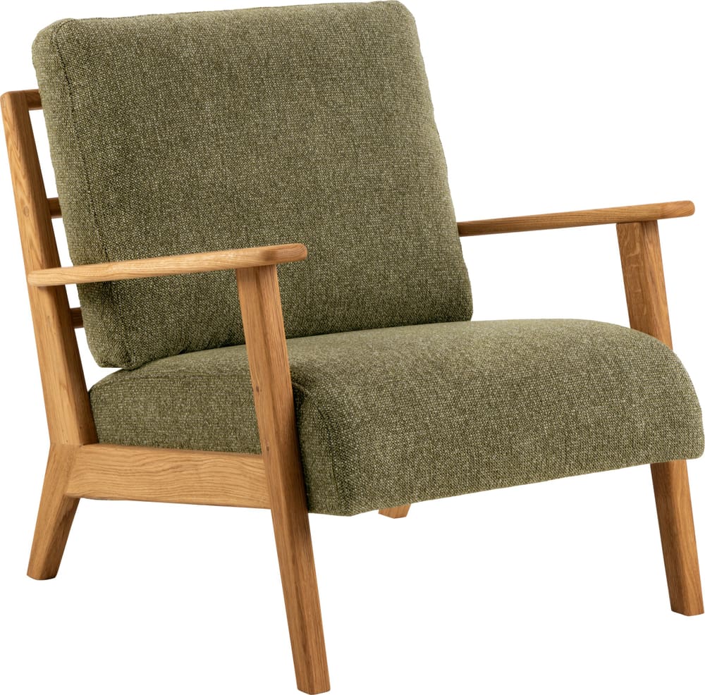 FAUSTO Fauteuil 403901607060 Dimensions L: 83.0 cm x P: 75.0 cm x H: 80.0 cm Couleur Vert Photo no. 1