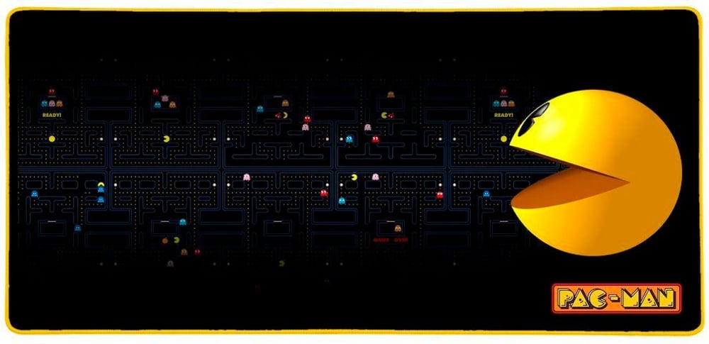 Pac-Man [XXL] Mauspad Konix 785302407698 Bild Nr. 1