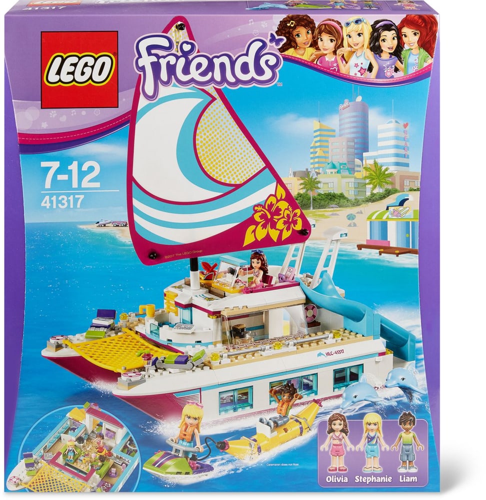Friends Il Catamarano 41317 LEGO® 74885150000017 No. figura 1