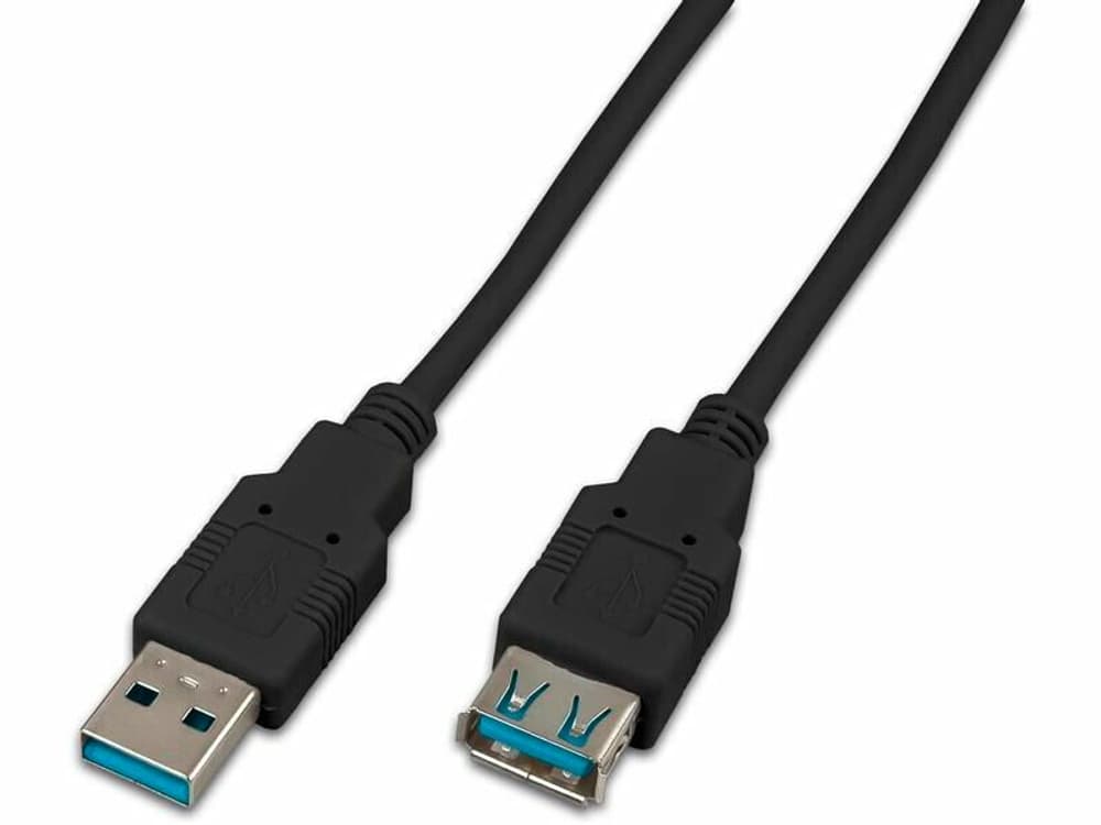 Câble de prolongation USB 3.0 USB A - USB A 1 m Câble USB Wirewin 785302403707 Photo no. 1