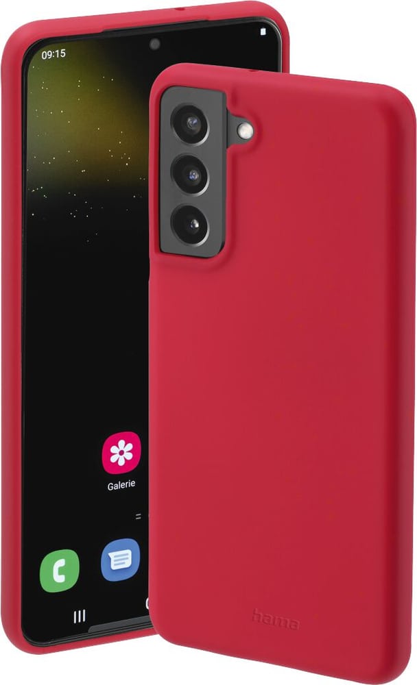 "Finest Feel" für Samsung Galaxy S22 (5G), Rot Smartphone Hülle Hama 785300173762 Bild Nr. 1