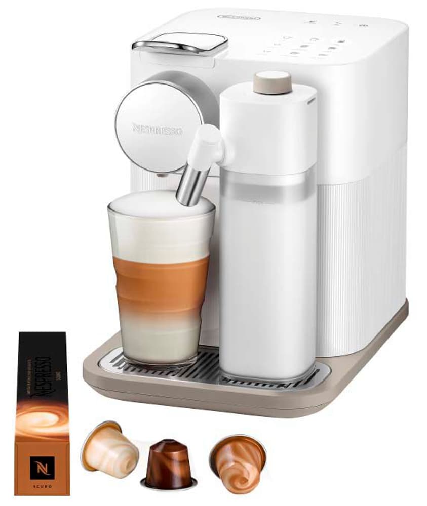 Nespresso Gran Lattissima Blanc EN65 Machine à café à capsules De’Longhi 71800630000019 Photo n°. 1