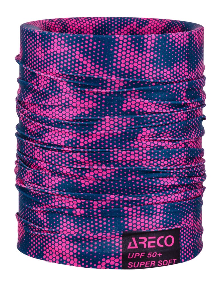 Foulard multifonctionnel Echarpe tubulaire Areco 469315300029 Taille one size Couleur magenta Photo no. 1