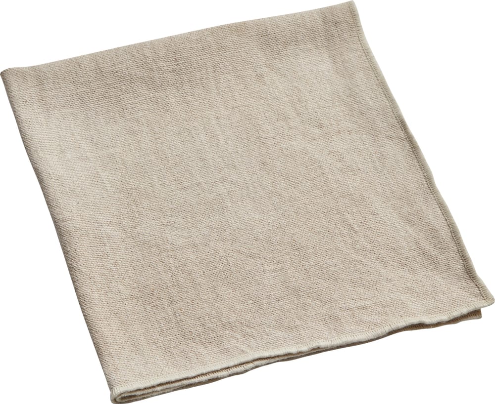 FLAX Serviette de table 450799804574 Couleur Naturel Dimensions L: 45.0 cm x P: 45.0 cm Photo no. 1