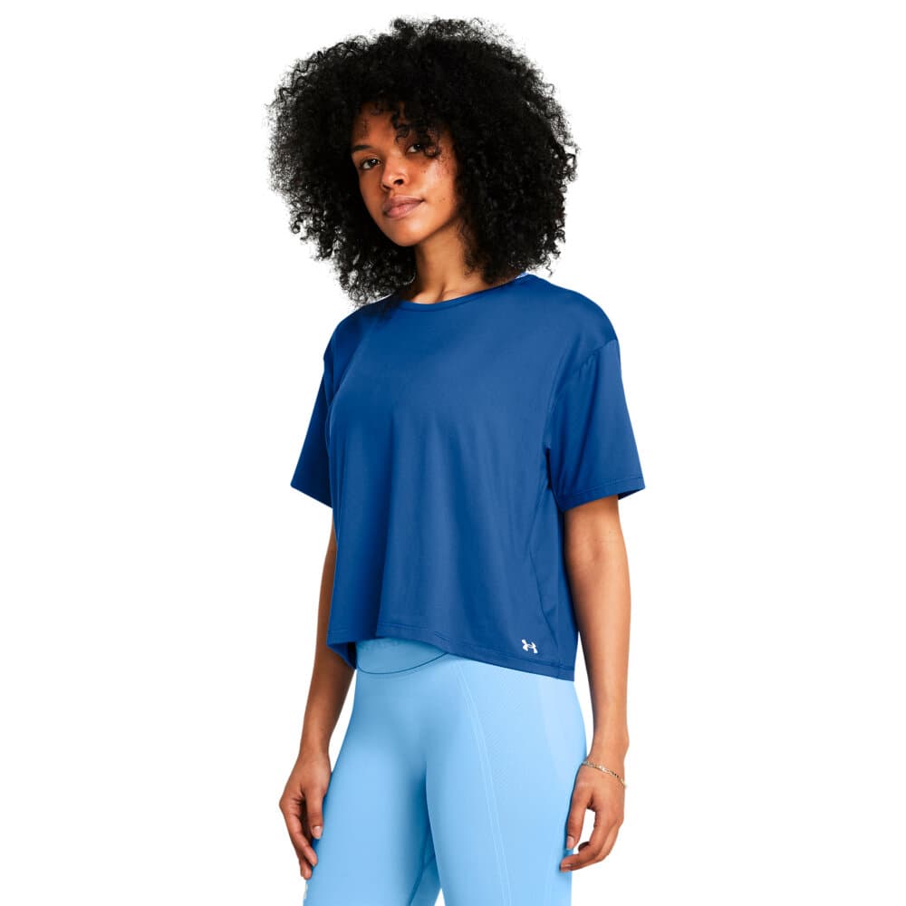 W Motion SS T-shirt Under Armour 471874400440 Taglie M Colore blu N. figura 1