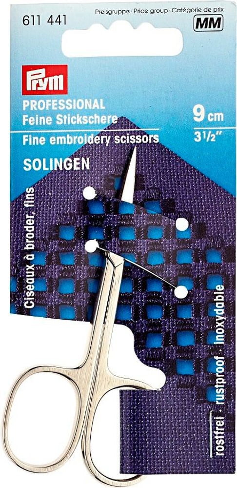 Stickschere fein Professional Stickschere, Ciseaux à broder Prym 669700124823 Bild Nr. 1