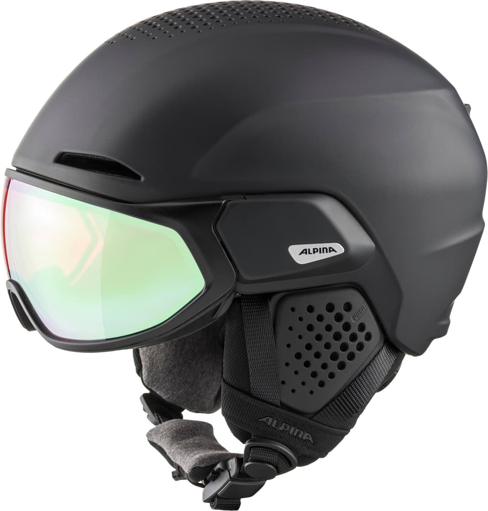 ALTO QV Skihelm Alpina 468818951020 Grösse 51-55 Farbe schwarz Bild-Nr. 1