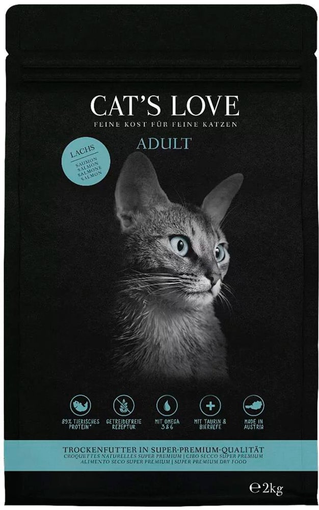 Cats Love Trocken Adult Lachs Trockenfutter 658771000000 Bild Nr. 1