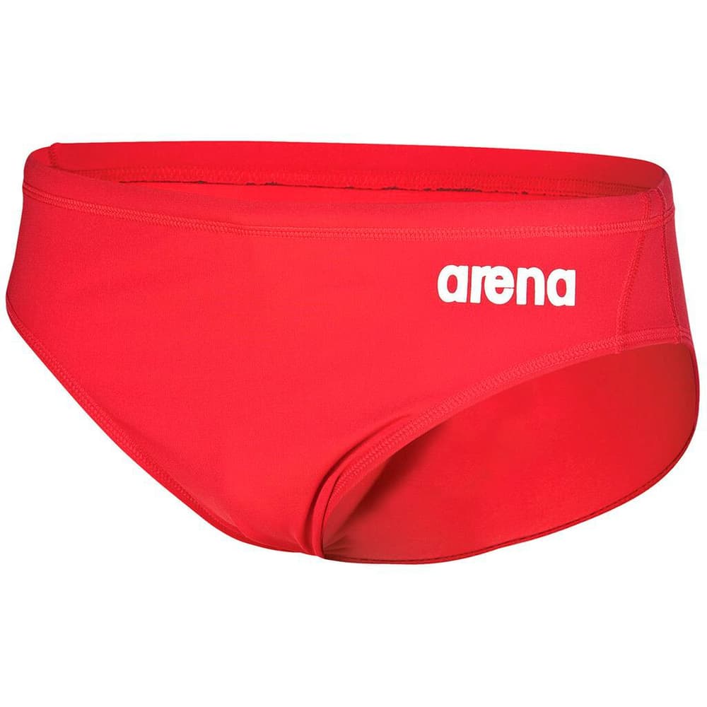 M Team Swim Briefs Solid Slip de bain Arena 468566200430 Taille M Couleur rouge Photo no. 1