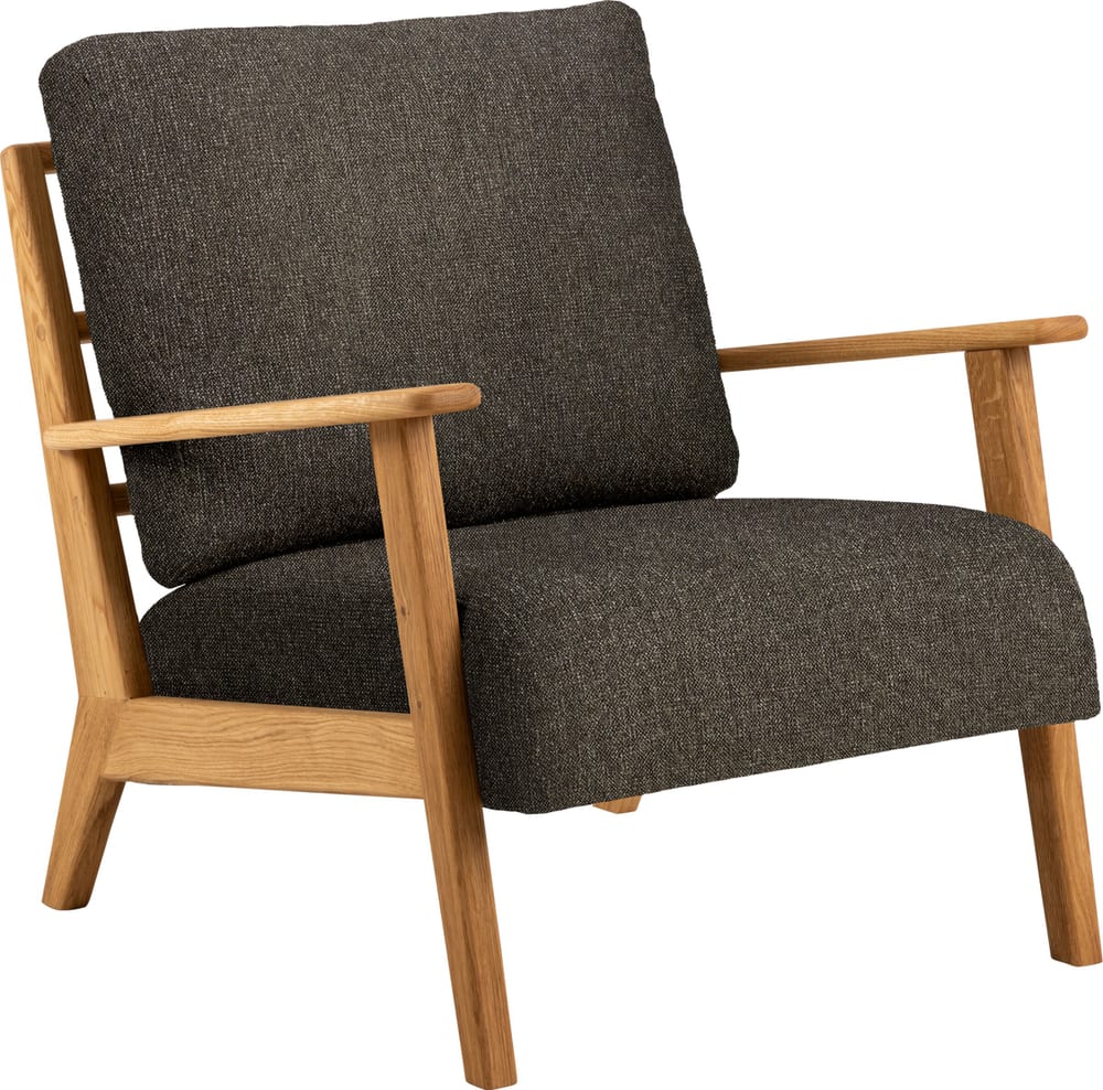 FAUSTO Sessel FAUSTO Sessel 403901407070 Grösse B: 83.0 cm x T: 75.0 cm x H: 80.0 cm Farbe Braun Bild Nr. 1