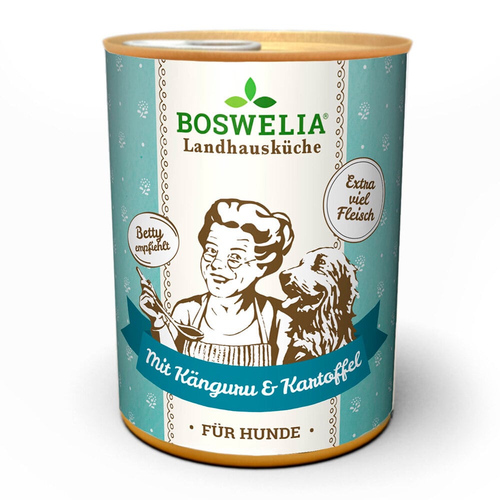 Cuisine rustique pour chien kangourou et volaille, 0.8 kg Aliments humides Boswelia 658390900000 Photo no. 1