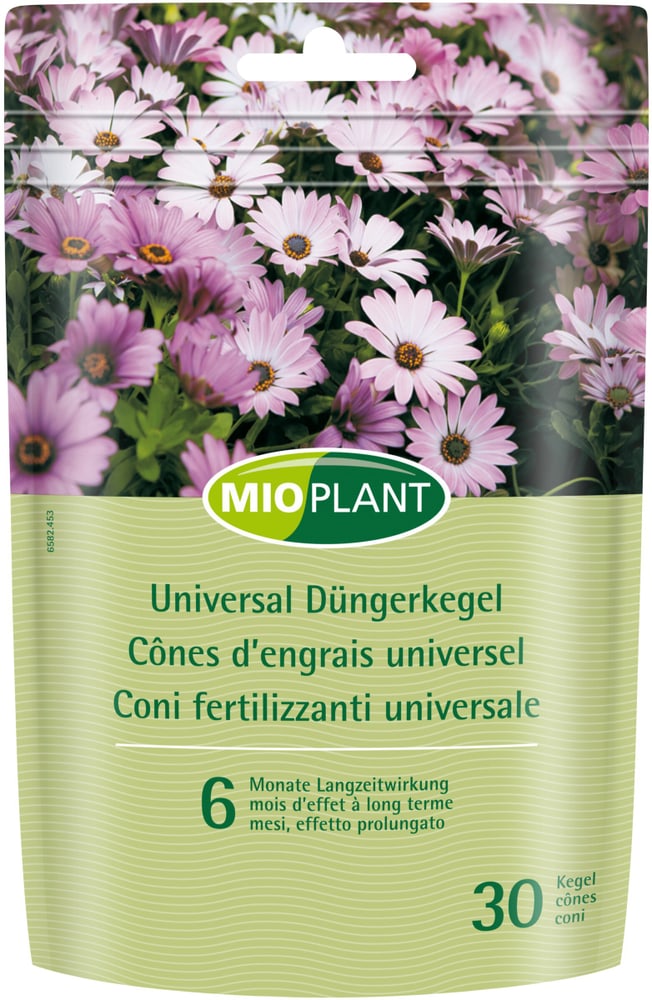 Coni fertilizzanti universale, 30 coni Bastoncini fertilizzanti Mioplant 658245300000 N. figura 1