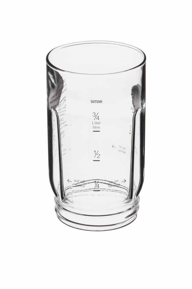 Bicchiere mixer vetro Vt senza coperchio Bosch 9071048455 No. figura 1