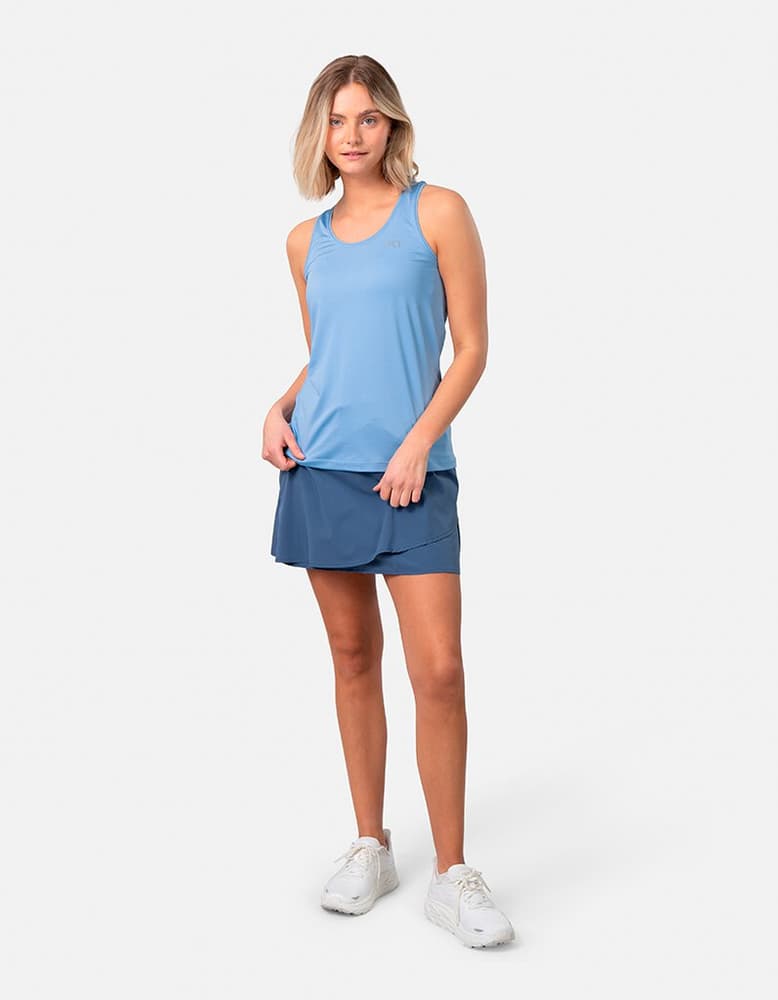 Nora 2.0 Tanktop Canotte Kari Traa 468720800541 Taglie L Colore blu chiaro N. figura 1