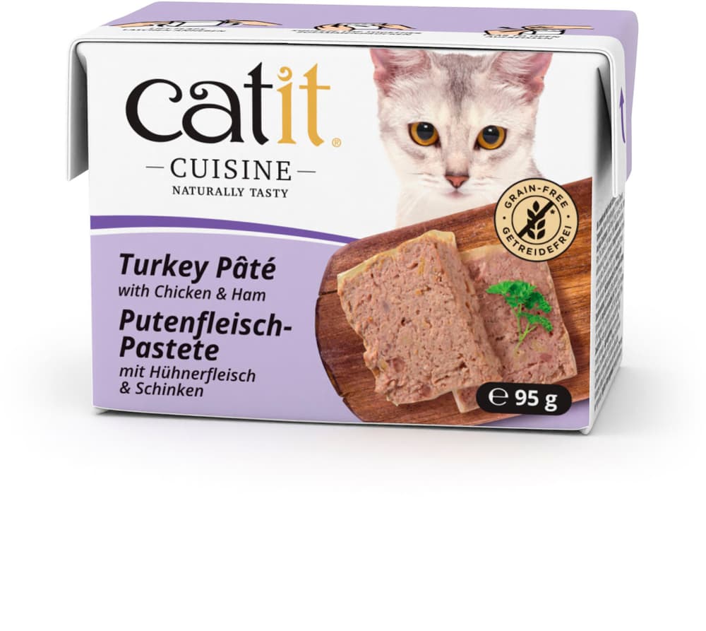 Cuisine Truthahn Pâté, 95g Nassfutter Catit 658764700000 Bild Nr. 1