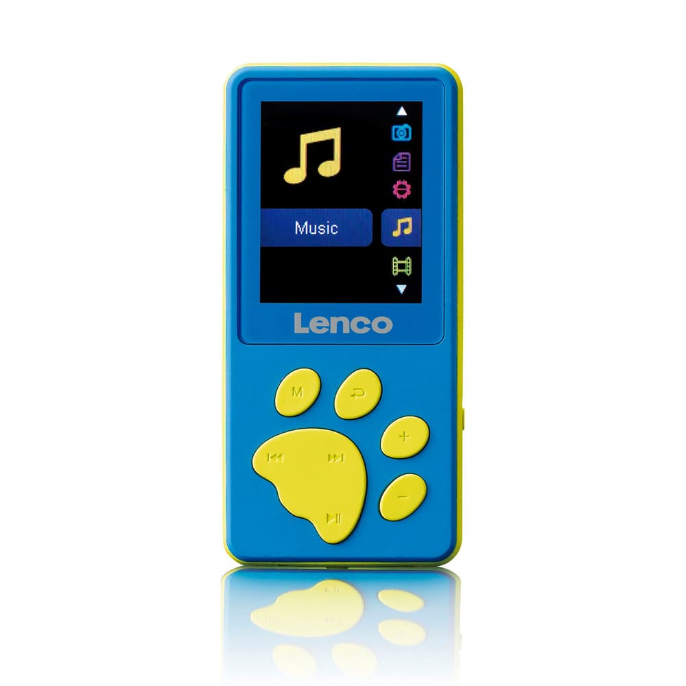 XEMIO-560BU – BLUE Baladeur MP3 Lenco 785300166809 Photo no. 1
