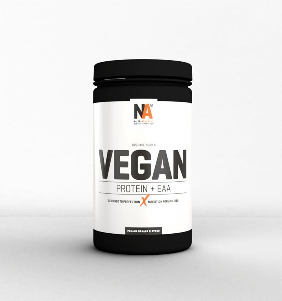 Vegan Protein + EAA Polvere proteico Nutriathletic 467367100500 Colore neutro Gusto Banana N. figura 1