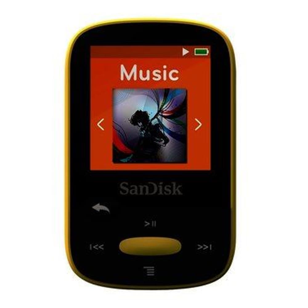 SanDisk Clip Sport 8GB gelb SanDisk 95110015498414 Bild Nr. 1