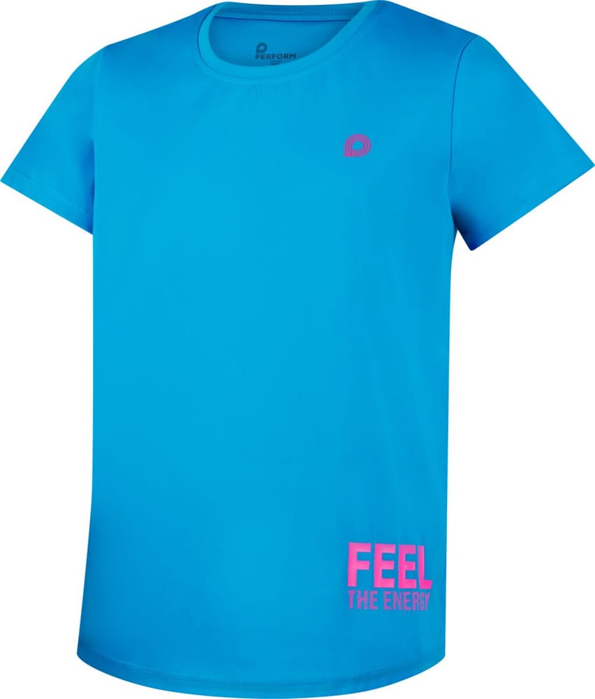 T-Shirt T-Shirt Perform 469382117642 Taille 176 Couleur bleu azur Photo no. 1