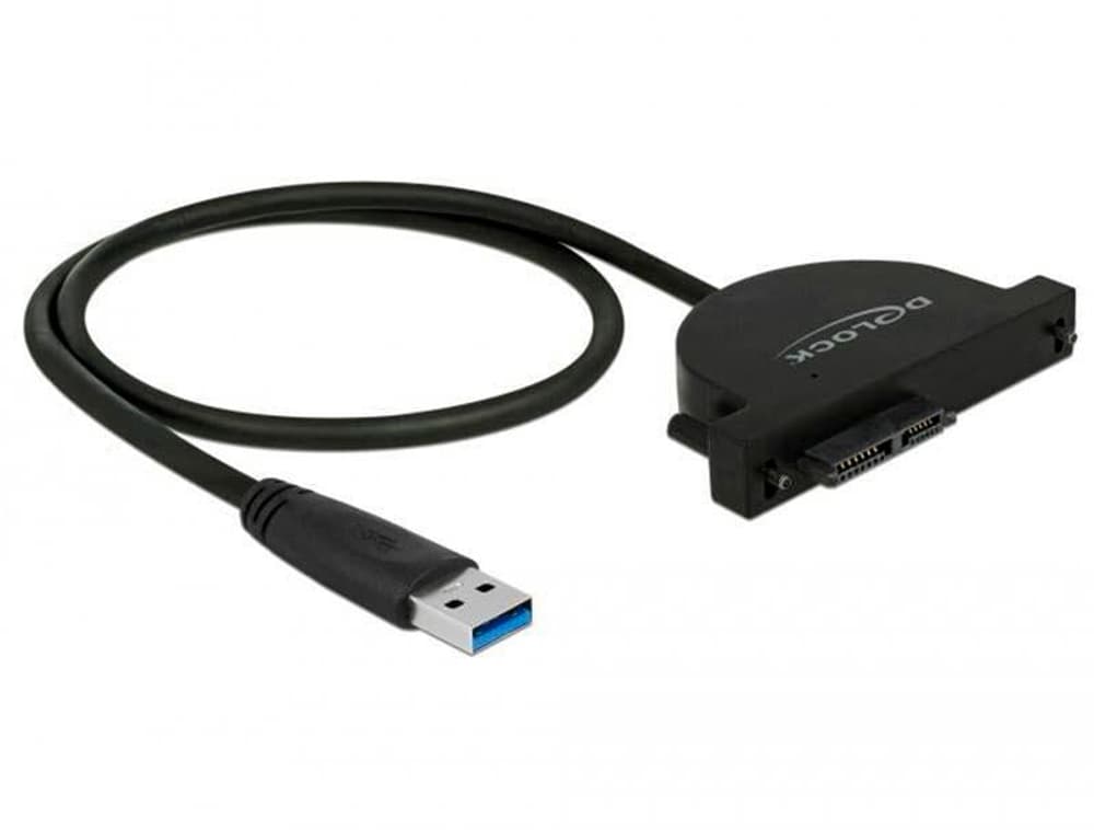 USB 3.0 Tipo-A - Slim SATA 13 Pin Slimline Adattatore USB DeLock 785302405097 N. figura 1