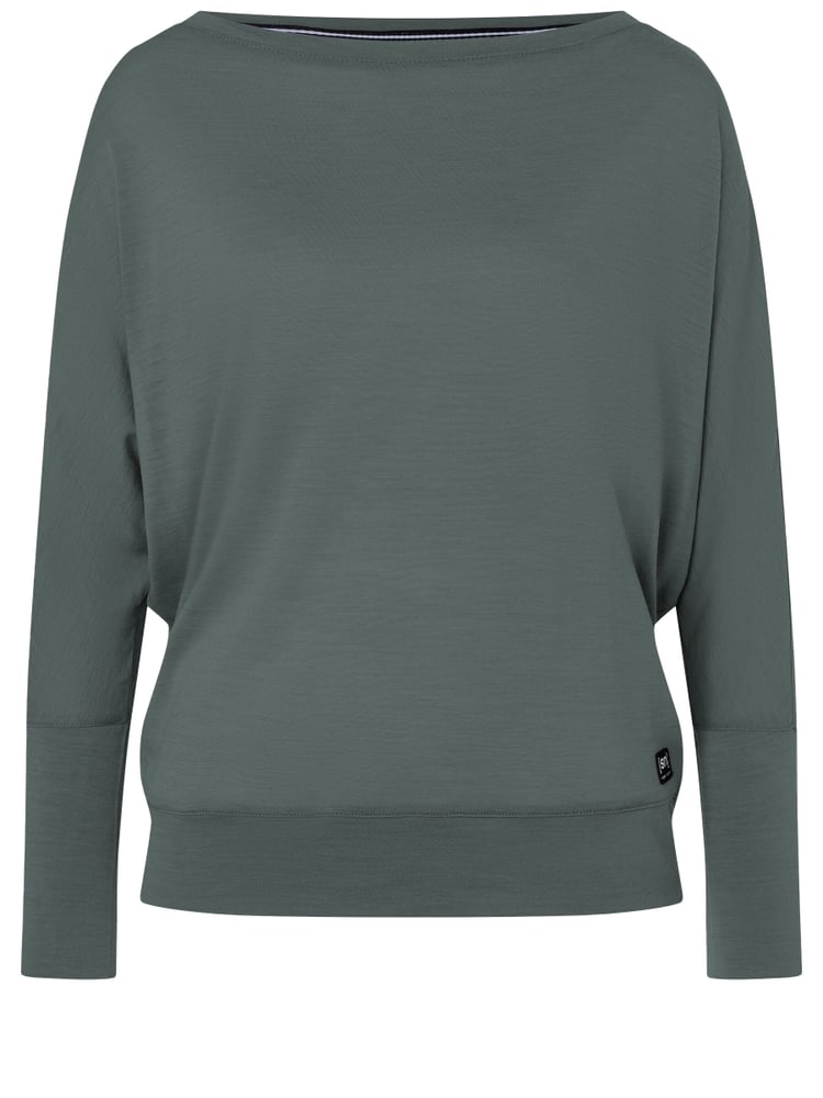 W Kula Top Langarmshirt super.natural 466423400561 Grösse L Farbe Hellgrün Bild-Nr. 1