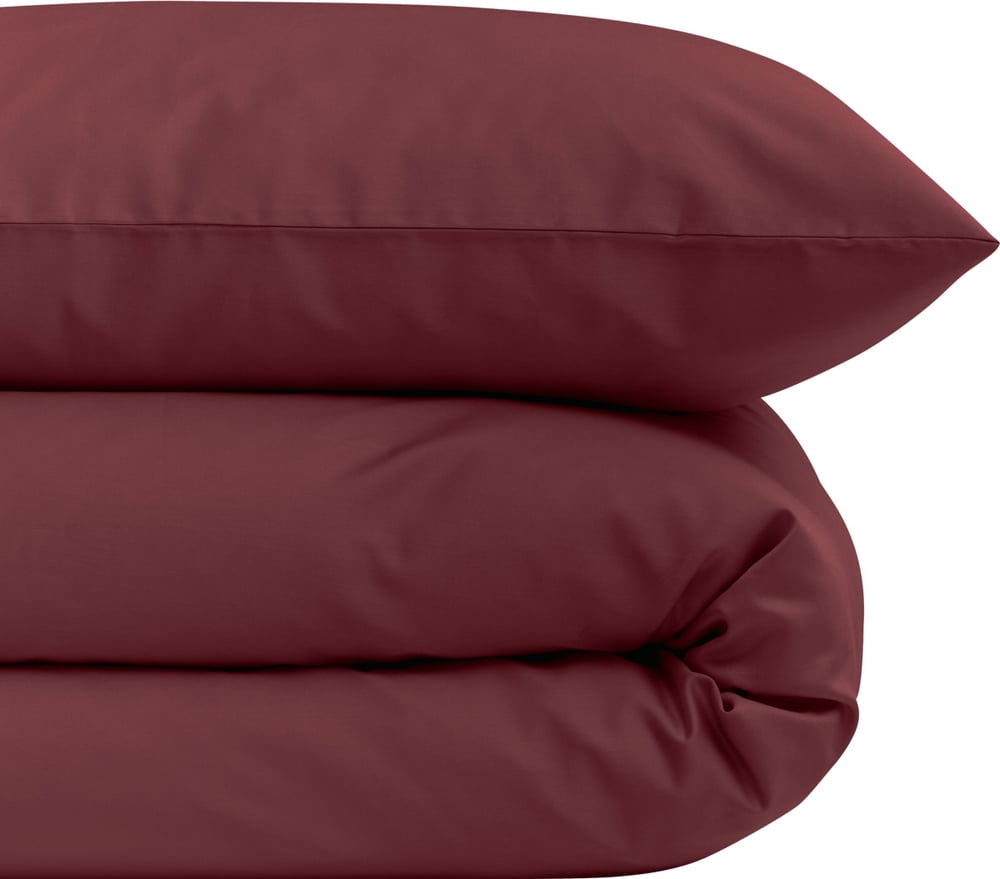 PENELOPE Housse de couette en satin PENELOPE Housse de couette en satin 451323912333 Dimensions Fourre de duvet - 160 x 210 cm Couleur Tawny port Photo no. 1