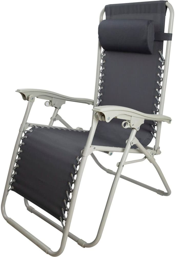 Sedia relax Pendio Grigio Sedia a sdraio KOOR 785300195587 N. figura 1