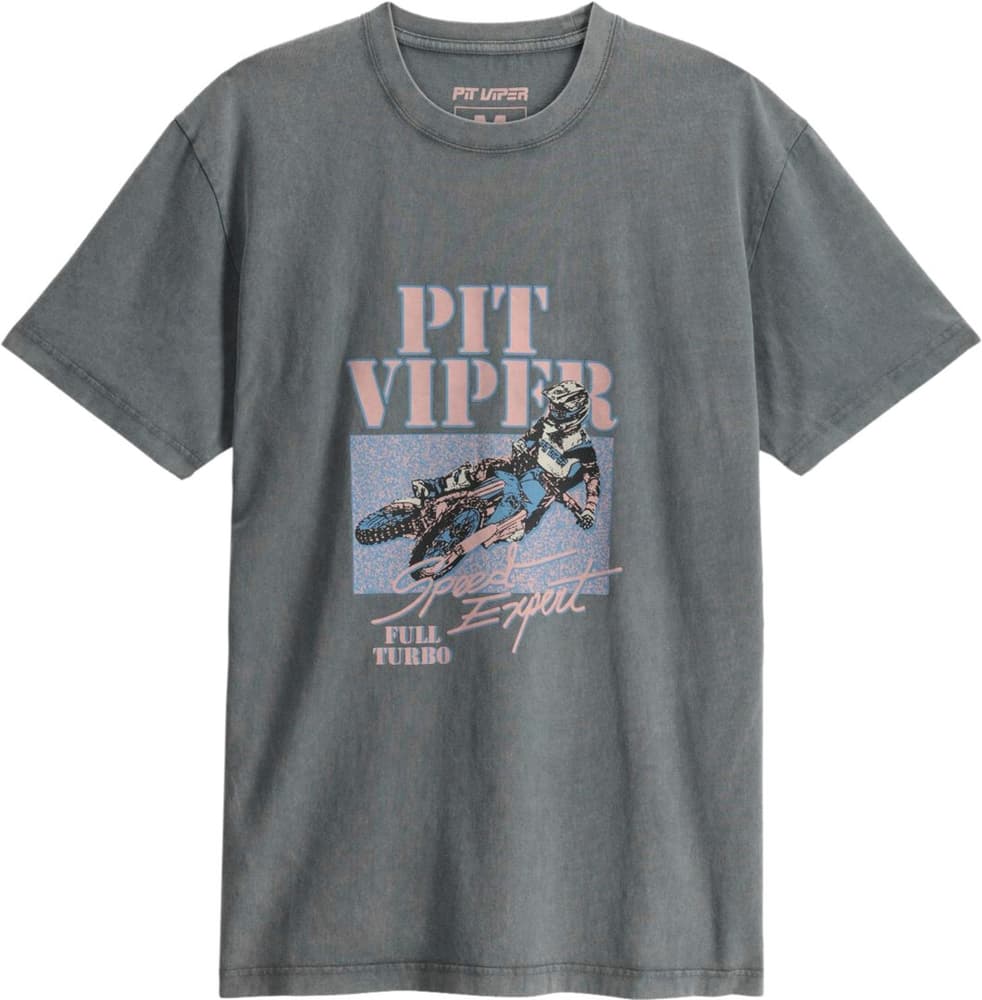 Nationals Tee T-shirt Pit Viper 470546500480 Taglie M Colore grigio N. figura 1