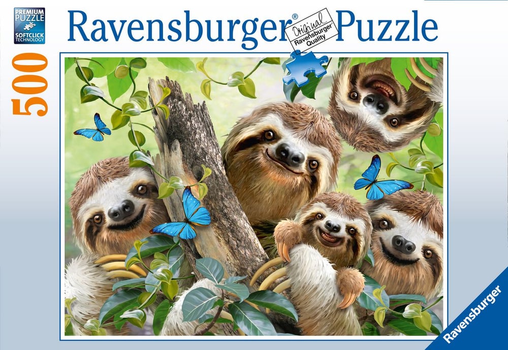 RVB Puzzle Faultier 500 Teile Puzzle Ravensburger 749061300000 Bild Nr. 1
