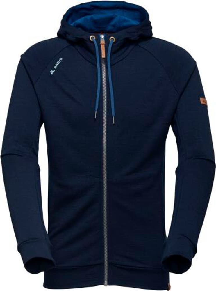 R4 Light Merino Hoody Jacket Sweatshirt à capuche RADYS 468784900622 Taille XL Couleur bleu foncé Photo no. 1