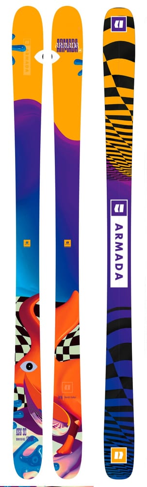 ARV 88 inkl. N Stage 10 GW Skis Freeskiing avec fixations Armada 464321218193 Couleur multicolore Longueur 181 Photo no. 1