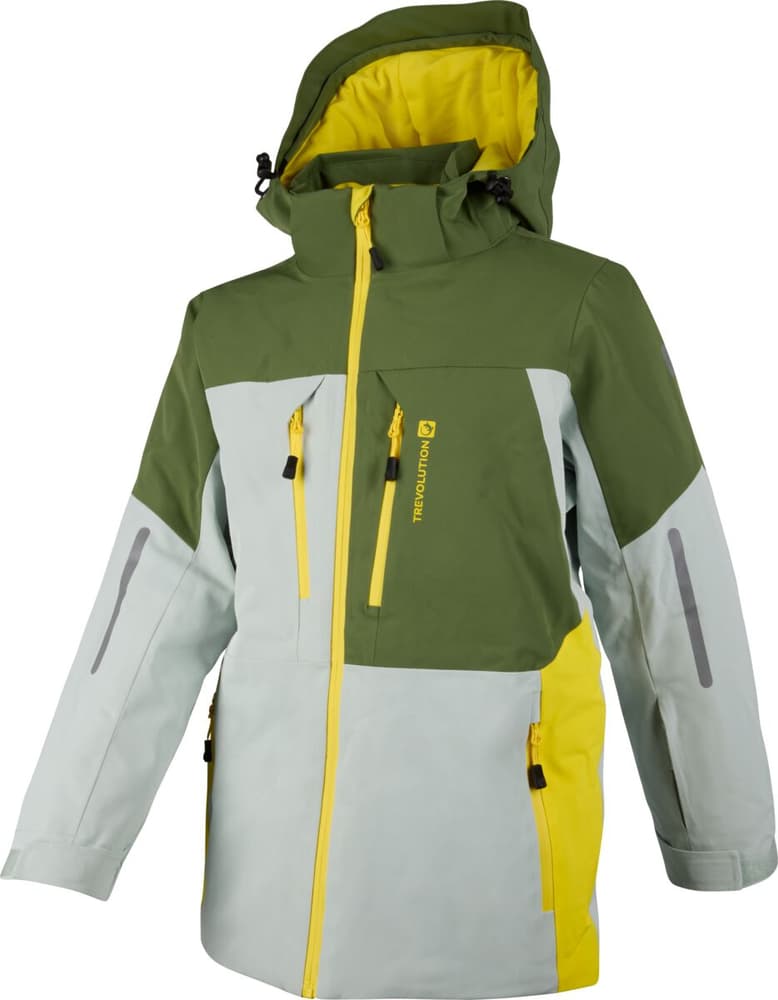 Giacca da sci Giacca da ski Trevolution 469370612264 Taglie 122 Colore khaki N. figura 1