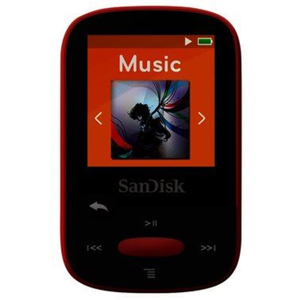 SanDisk Clip Sport 4GB rot SanDisk 95110015498014 Bild Nr. 1