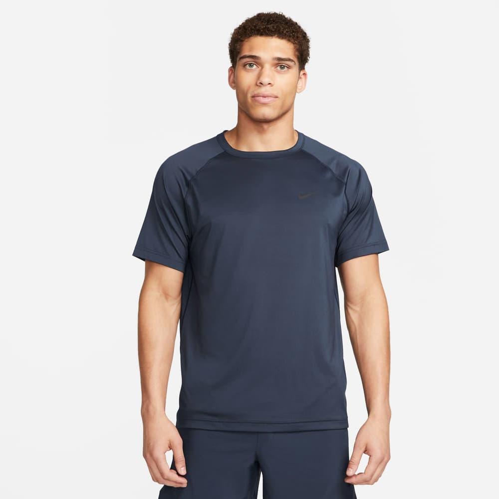 NK Dri-Fit Ready SS T-shirt Nike 471859400522 Taglie L Colore blu scuro N. figura 1